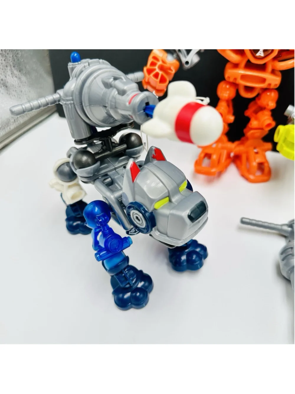 Mega Bloks Rescue Tech Construction and Rocket Dog Adventure Figure Lot Mixed